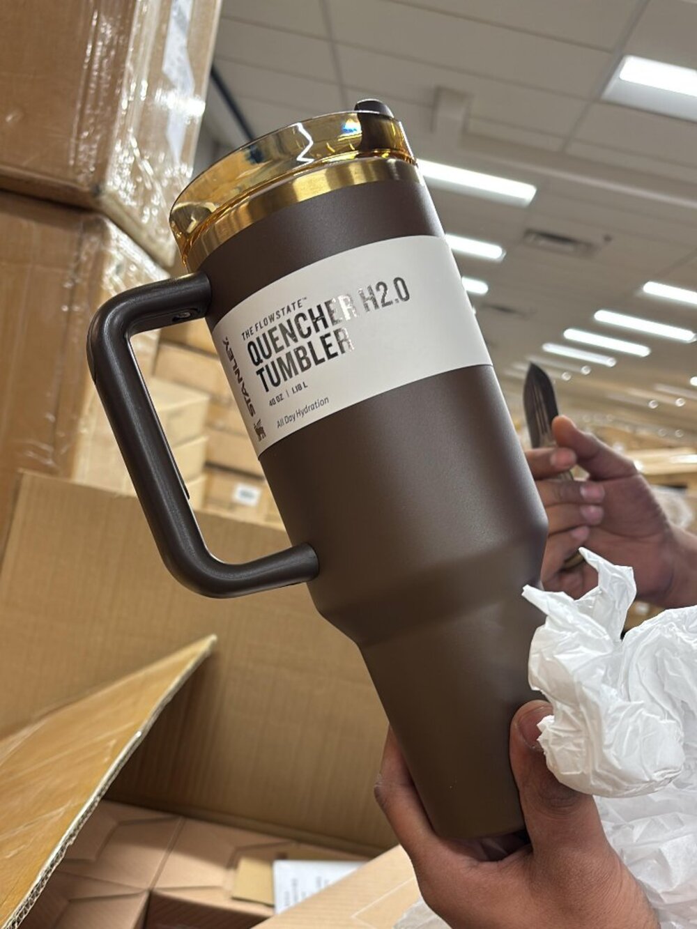 Stanley The Flowstate Quencher H2.0 Tumbler 40oz | All Day Hydration | New